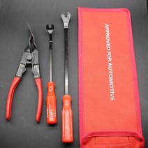 자동차정비공구자동차 헤드라이트 개조 설치 도구 제거 펜치 자동차 오디오 철거 방음 도어 자동차 GPS 제, 01 3pcs