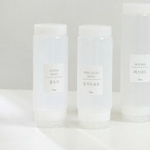 에레스 거꾸로 소스통 소 5P＋네임스티커24개 케찹병, 소스통 소 5P+네임스티커 24개