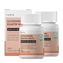 글루타치온 엘라스틴 화이트 600mg x 60정, 2개