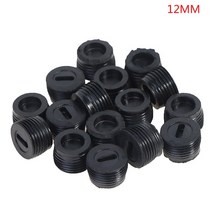 전동공구부품 켓어탭터세트 10pcs 검은 플라스틱 나사 탄소 브러시 홀더 모자 케이스 Dia. 12mm/13mm / 14m, 01 As Pic Show