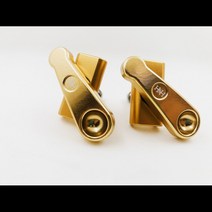 BROMPTON-접이식 자전거 경첩 레버 클램프 알루미늄 합금 CNC 접이식 버클 C 1 쌍, gold_One Size, gold