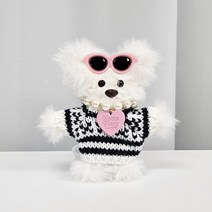 모루인형 니트옷 키트 만들기 모루 꾸미기 부자재, 니트F, 1개