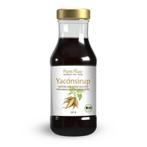 독일직구 야콘 시럽 바이오 야콘시럽 (로 비건) 시럽 무첨가 밸러스트 성분 네츄럴 액상 설탕 대체품 이눌린 섬유 시럽 - 100% 네츄럴 제품 - 야콘 시럽 퓨어 로우 330g, 수량, 상세참조