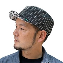 nakota 나코타 Activity Denim Work Cap type02 [블랙프리 사이즈(머리 주위 약 55 cm~61 cm)] 액티비티 데님 워크 캡