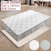 유아안전 충격흡수 두꺼운 양면 놀이방매트 바닥쿠션 미끄럼방지 강아지다리보호, 더블우드 12T 초특대