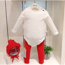 아가방 부평점 || 22 BRAND NEW || 힙한 텔레토비 바디수트 세트 || 부드러운 면 || 알록달록한 점무늬 상의 || 면좋은 바지