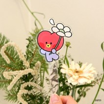 기타 BT21 포토프롭 [해피플라워]- 타타(TATA)
