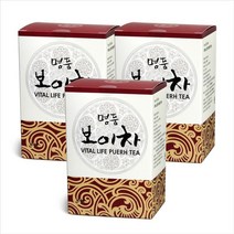 착한농부 대륙의 명차 금과공차 명품 보이차, 30t, 3박스