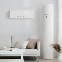 [보웰] 화이트 시그니처 빈틈없는 에어컨커버 투인원세트 (삼성무풍 엘지듀얼 외), 직접입력1:C타입(120X198)/트라이앵글 / 직접입력2:오프화이트