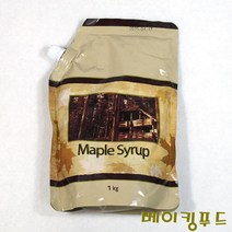 메이플시럽 (단풍당시럽) 1kg, 4kg, 1개
