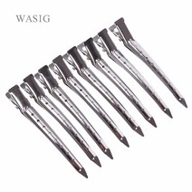 크리닉패드 남자 옆머리 누르기 다운펌 호일워크 다운핏 샴푸대 목받침 10pcs 9cm 전문 살롱 스테인레스 헤어 클립 헤어 스타일링 도구 diy 미용 머리핀 머리핀 모자