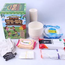 캠핑일회용품 502 초보 캠핑 필수품 수저세트 면장갑