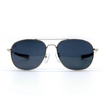 제프 조종사용 보잉 편광 선글라스, 1형 사각 골드