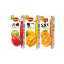 델몬트 드링크 190mlx72팩(오렌지24 + 사과24 + 망고24)