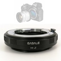 렌즈 마운트 어댑터 링 LM AI NF EF CY LR M42 MD to Z 라이카 캐논 EOS 니콘 콘탁스 렌즈 to Z9 Z7II Z6II Z7 Z6 FTZ 교체