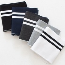 원단킹 의류용 점퍼시보리 투라인 5color (6903873), 그레이