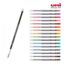 유니 스타일핏 시그노 리필심 0.38mm 16색, 바이올렛(12)