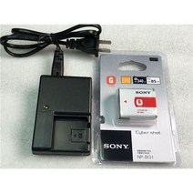 Sony 카메라 배터리 DSC-W300 W210 WX10 H70 H50 H10 HX5C 카메라 NP-BG1 배터리 + 충전기
