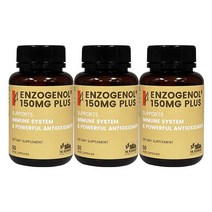 더레드우드 엔조제놀 150mg 플러스 50캡슐 3개 뉴질랜드 소나무추출물