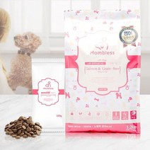 무곡물 전연령 애견 그레인프리 건강 사료 1.2kg 연어, 없음, 본상품선택