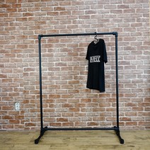 분체도장 가정용행거 매장용행거 옷가게행거, (kh-05) 1200(w)*1500(h) (블랙)