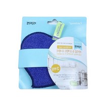 캐치맙 듀오펙트 수세미 2개입 하트형 설거지수세미 청소용품 설, 단품