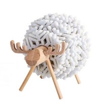 SDLP 티 코스터 홈카페 컵받침대 12p, 화이트