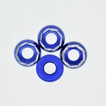 무선 고압 세척기 M6 오토바이 튜닝 장식 멀티 알루미늄 와셔 10, blue(10pcs)