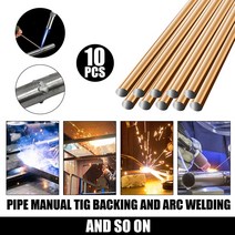 10PCS Brass Welding Rod Phosphorus Copper Electrode Welding Wire Soldering Rod Bronze No Need Solde, [01] 2mm, [01] 10Pcs