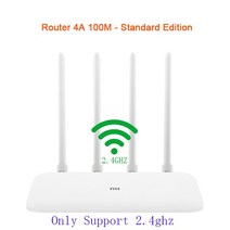 500메가 공유기Xiaomi오리지널 Mi 라우터 4A 기가비트 버전 2.4G 5GHz 1167Mbps WiFi 리피터 4 안테나 무, 01 100M_02 ADD EU Adapter
