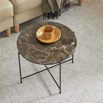 모던하우스 평촌점 가구 클래식한 매력의 클로에 천연대리석 소파테이블 브라운 LS0722007