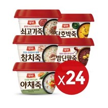 동원 양반죽 285g 24개 야채죽 참치죽 쇠고기 호박죽 단팥죽, 선택/05.단팥죽285gx24개