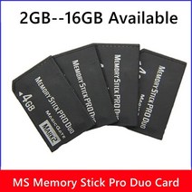 메모리 카드 소니 PSP 1000/2000/3000 게임 2 기가 바이트 4 8 16 메모리 스틱 프로 듀오 카드 원본, 2GB