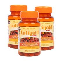 홀랜드앤바렛 Holland & Barrett Lutigold Lutein 영국 루티골드 루테인 6mg 100캡슐, 3팩