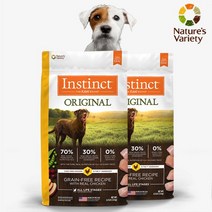 네이처스버라이어티 인스팅트 오리지날 치킨 독 키블 10.2kg