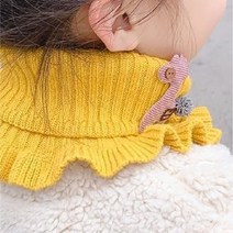 [기회공작소] 아동용 가을겨울 기린 프릴 넥워머/목도리/목토시/넥스카프