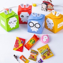 토끼 상자 생일선물 여아 크리스마스 간식 꾸러미