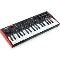 아카이 AKAI 프로페셔널 MPK 미니 플러스 37키 미디키보드 컨트롤러, 을 더한