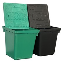 사각맨홀 뚜껑 주철 소형 전력 빗물받이 수로용, 400x400x600