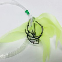 포토리아 넥타이 우럭채비 묶음바늘 야광타이 선상 침선 낚시, 28호