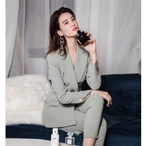 드레스허그 알르 커리어 블레이저 자켓 팬츠 투피스세트