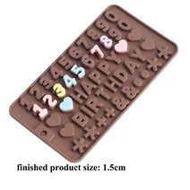 꽃몰드 캔들 원형 하트 토끼 실리콘 수제 12 셀 diy에 대 한 초콜릿 몰드 향기로운 촛불 장식 도구 만들기, 11 Number