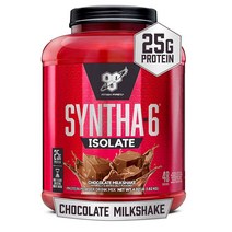 BSN syntha6 신타6 아이솔레이트 초코 프로틴 파우더 WPI 단백질 초콜릿 밀크쉐이크 1.82kg, 1개