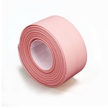 창문부품 부엌 욕실 샤워 욕조 코너 싱크 씰링 스트립 테이프에 대 한 PVC 접착 실 란 트 테이프 방수 벽 스티커 3 8 2 2M, 05 Pink_04 3.8cmx1m