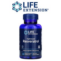 라이프익스텐션 레스베라트롤 퀘르세틴 안토시아닌 폴리페놀 피세틴 250mg 60 베지캡슐