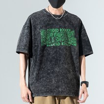 Z3JC 반팔티셔츠남203여름신상루즈빅사이즈 구제워싱멀티반팔