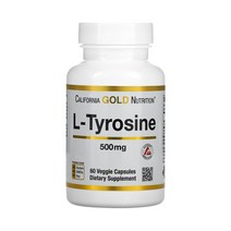 캘리포니아 골드 뉴트리션 CGN L 티로신 500mg 60베지캡슐, 1개, 기본