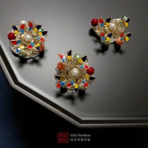 [전통한복] 떨잠세트(3pcs) 아동용