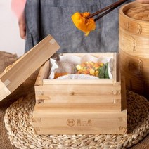 사각 대나무 가정용 편백 찜통 찜기 소형 중형 대형, 30cm(사각찜기), 1개