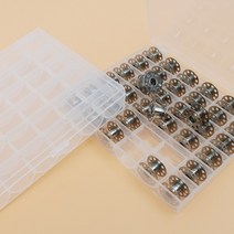 보빈케이스 북알케이스 36칸 미싱 쏘잉 소잉 홈패션 DIY 옷만들기 패턴제도, 보빈케이스만 36칸